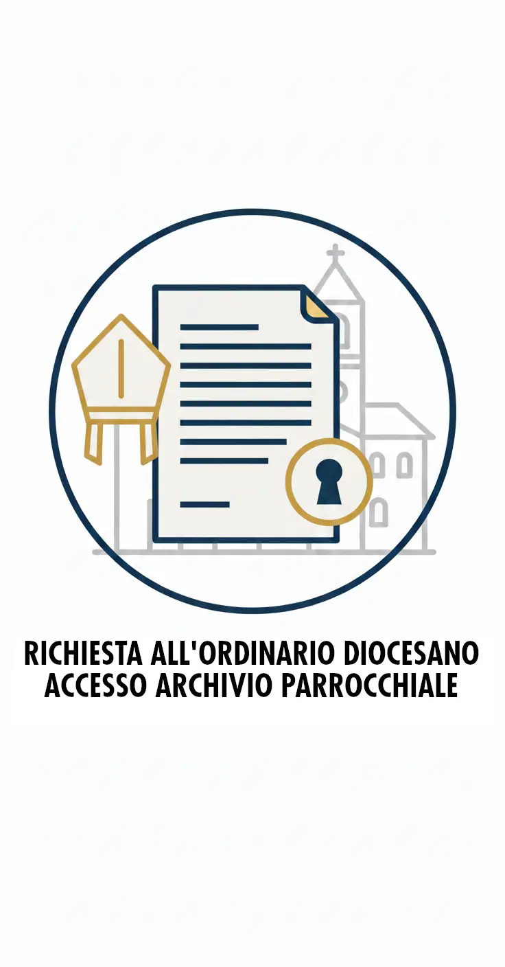 Icona richiesta Ordinario per accesso archivio parrocchiale